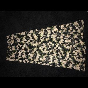 Medium size floral skirt
